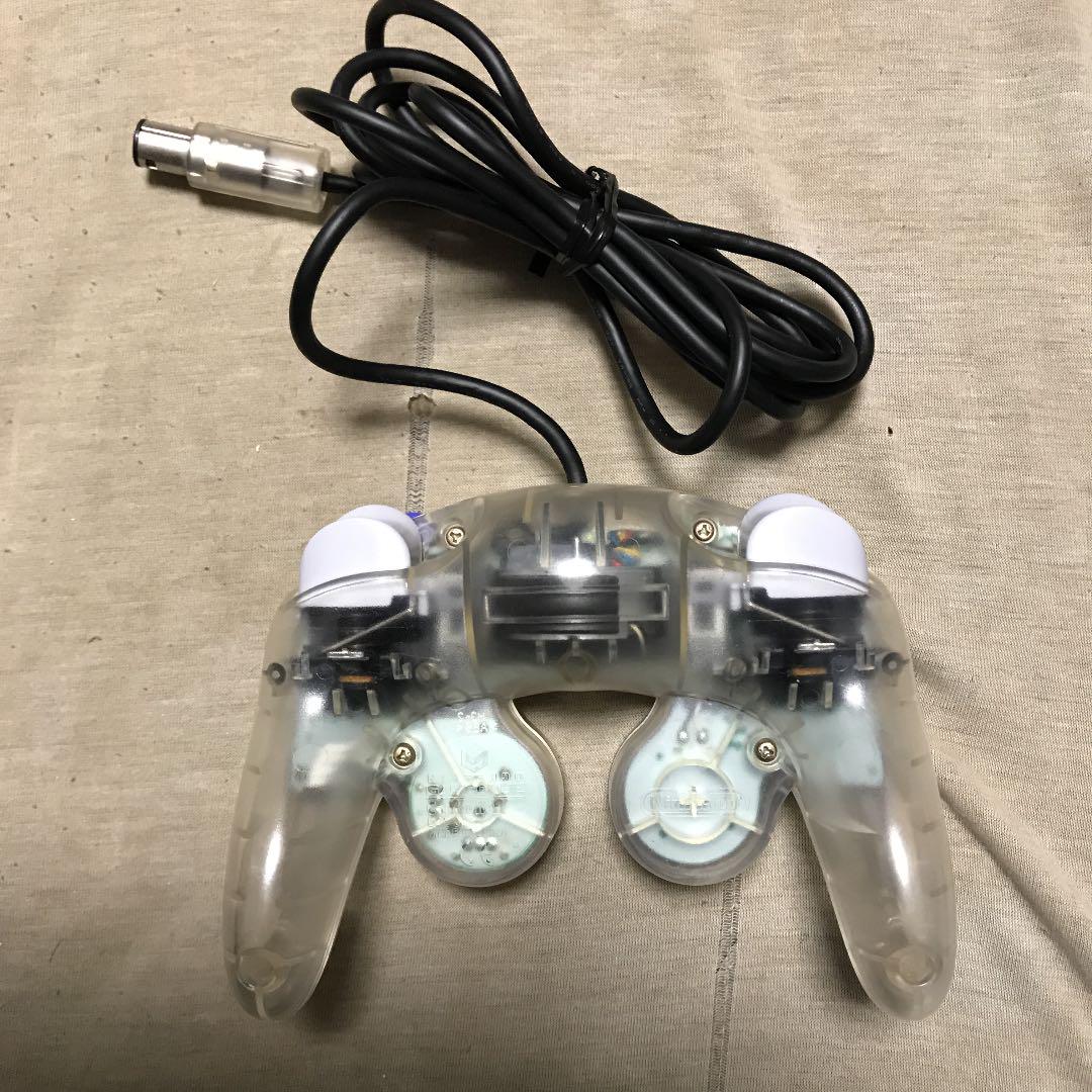 購買 ゲームキューブコントローラー スケルトン 透明 atak.com.br