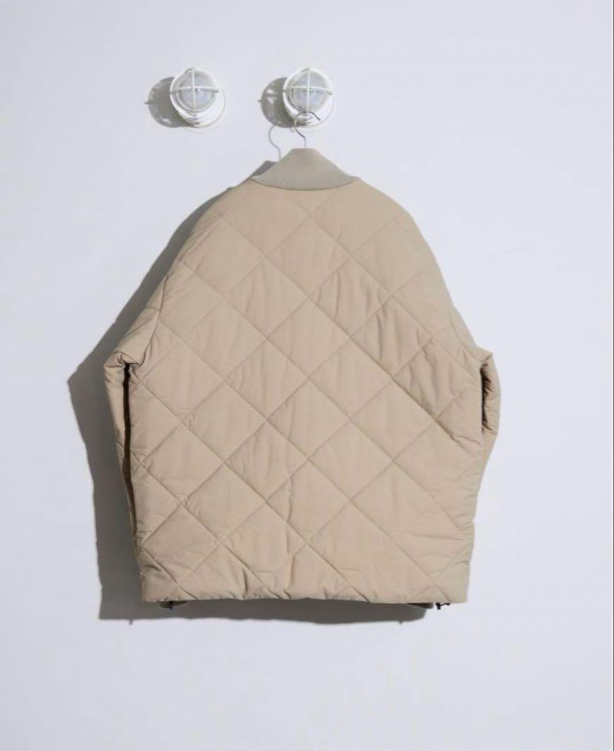 ジャケット・アウター everyone random quilted jacket (BEIGE)