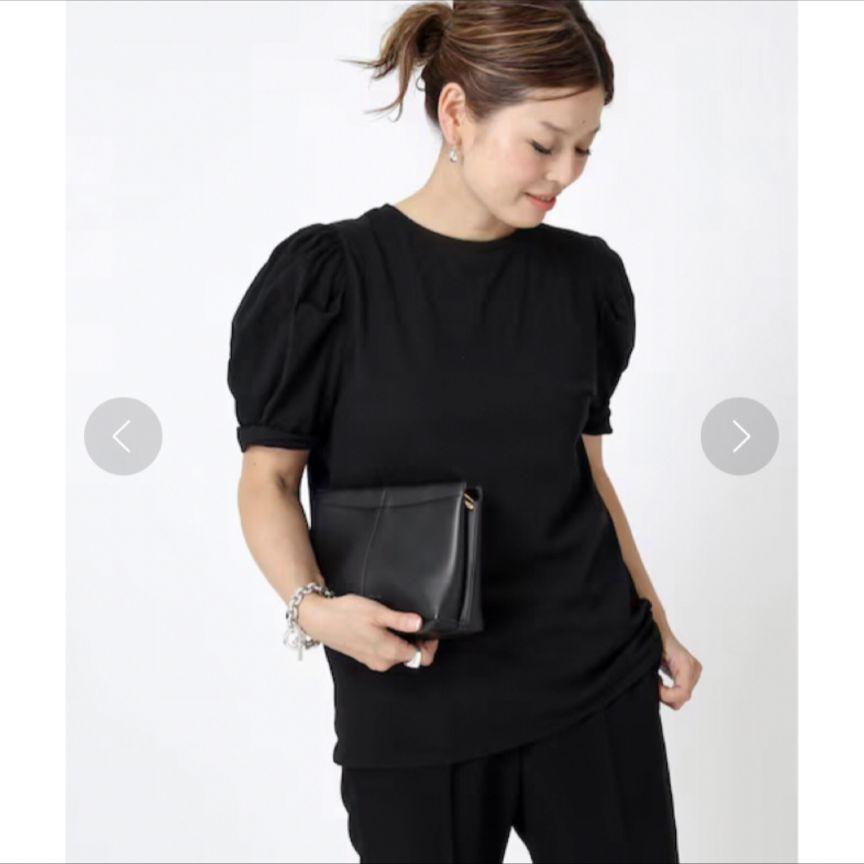人気✨️ドゥーズィエムクラス CELERI セルリ PUFF Tシャツ　黒