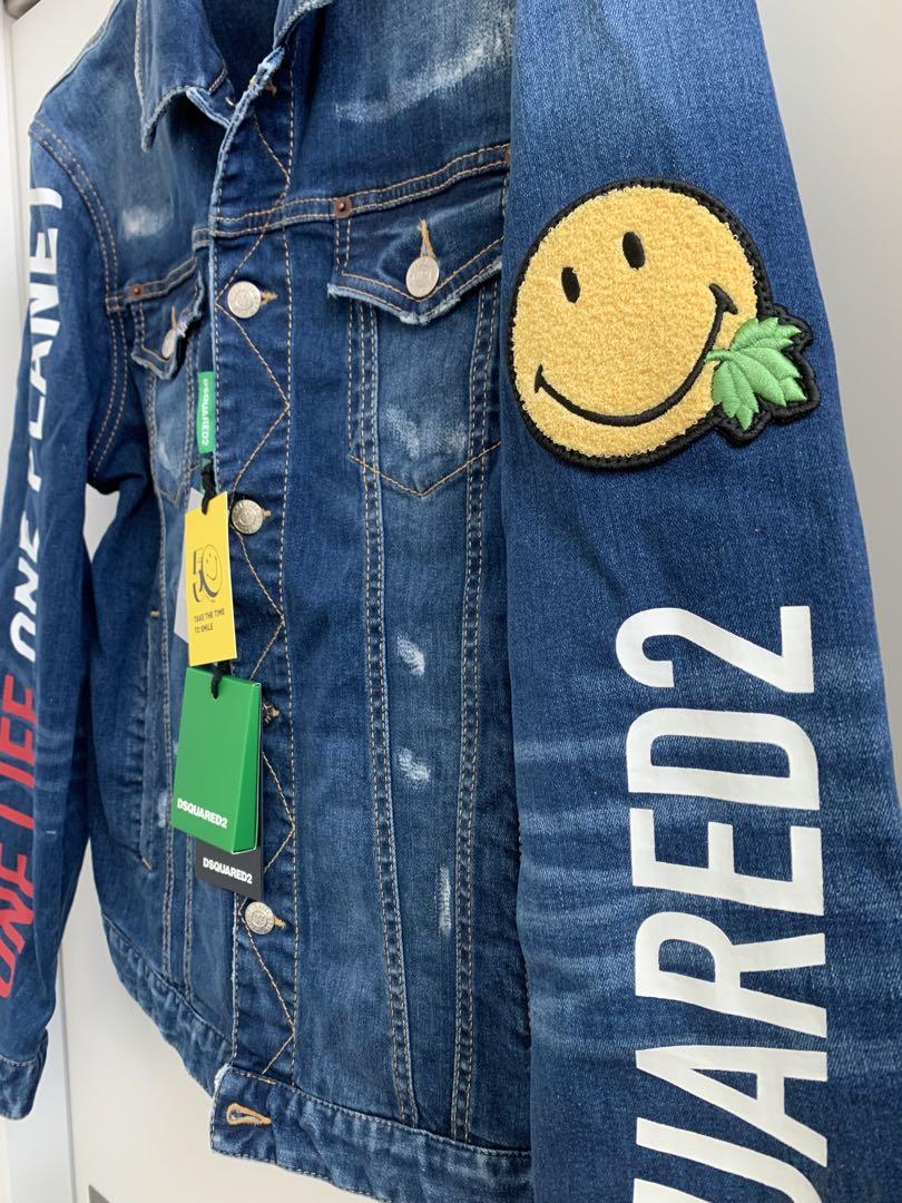 【新品】Dsquared2★SMILEY PARTIALLY JACKET50