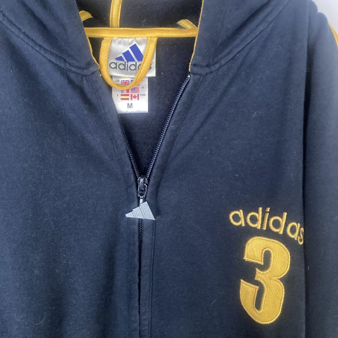 90s old adidas ジップアップパーカー