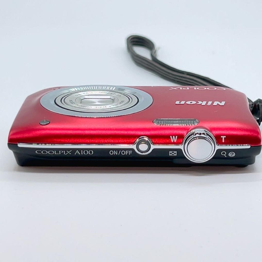 Nikon ニコン COOLPIX A100 レッド デジタル　バッテリー