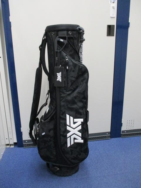 新品☆PXG 2022 ジャカード織フェアウェイカモサンデースタンドバッグ
