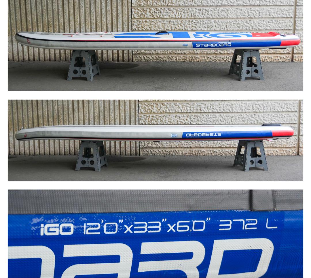 SUP インフレータブル スターボード ZEN iGO 12'0 X 33
