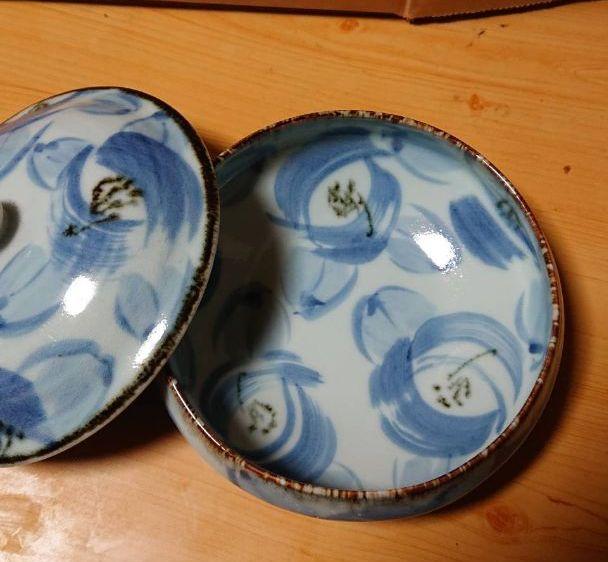 斎山窯　蓋物 斉山窯 蓋物(大)