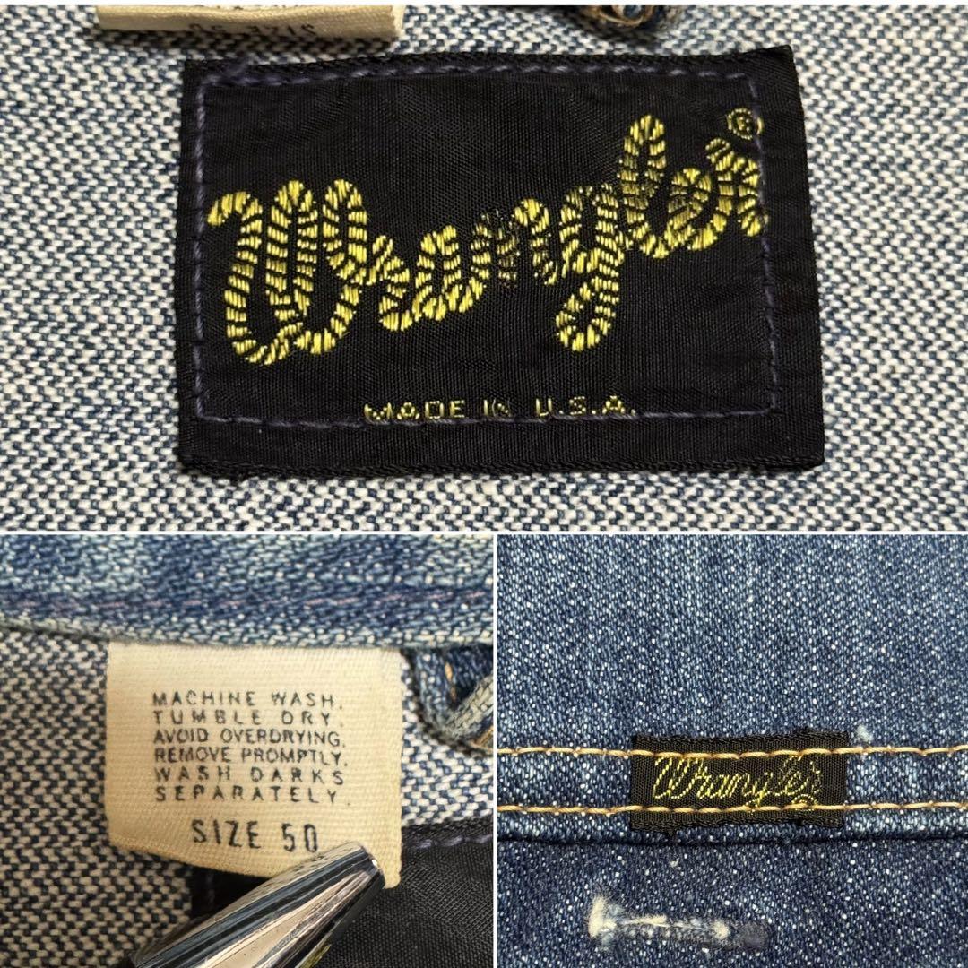 Wrangler 70s USA製 124MJ デニムジャケット ジージャン