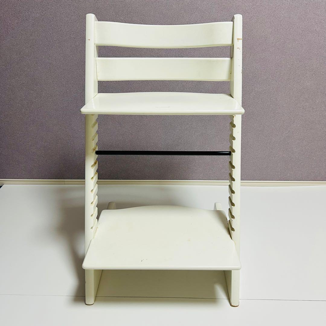 【送料無料】STOKKE TRIPP TRAPP S/N:4 ホワイトウォッシュ