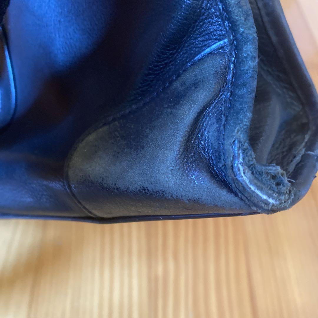 COACH ビジネスバッグ 黒 レザー