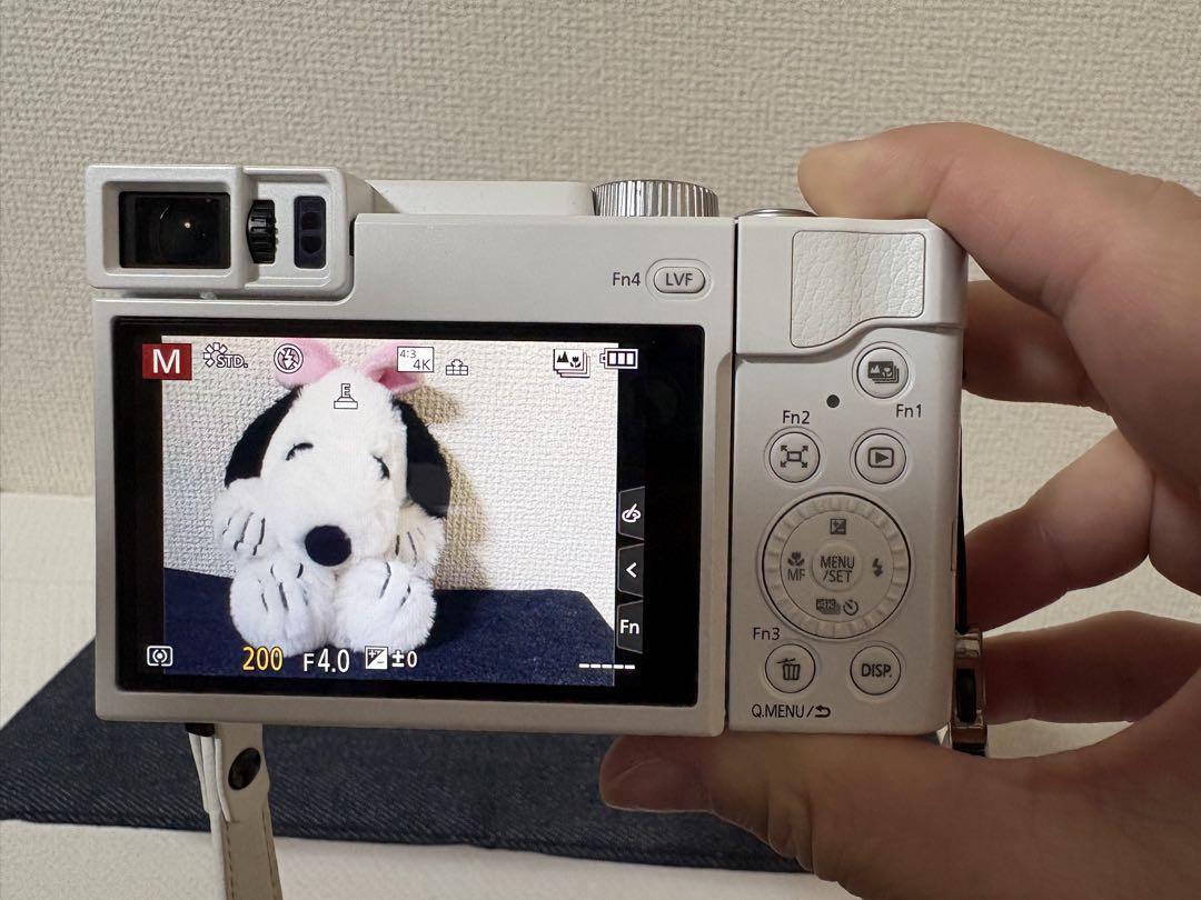 LUMIX DC-TZ95 4Kデジタルカメラ ホワイト