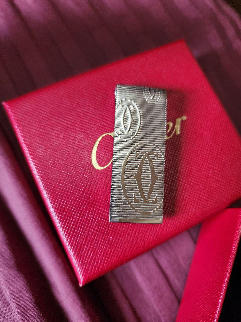 Cartier マネークリップ カルティエ ハッピーバースデー 2C ロゴ
