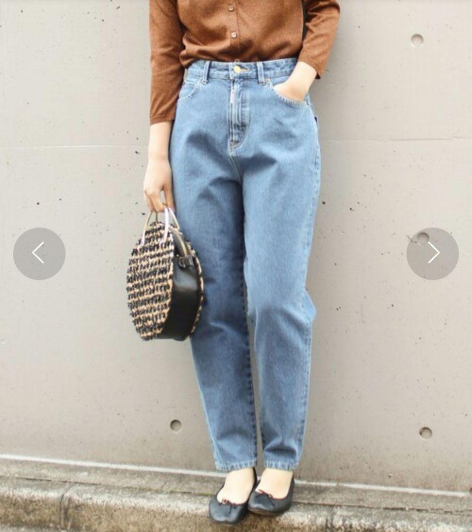 Cocoa♥ スピックアンドスパン　サムシングデニム SOMETHING / サムシング 別注HANA CURVE TAPERED（デニムパンツ
