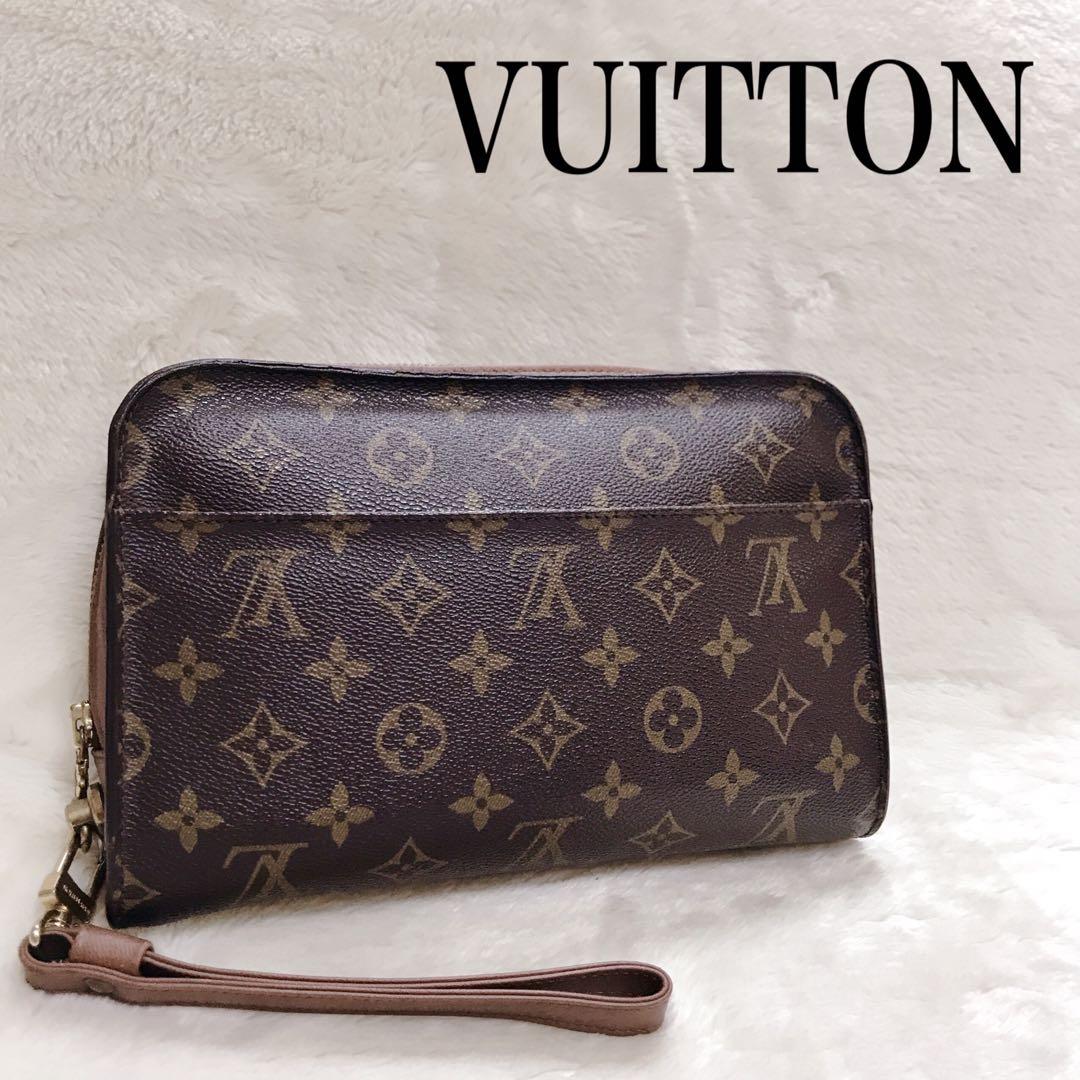 美品 VUITTON ヴィトン モノグラム オルセー モノグラム セカンドバッグ