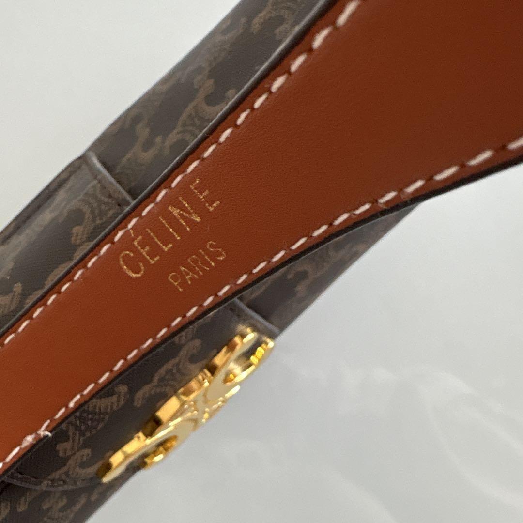 並行輸入品。Céline ロゴパターン ショルダーバッグ(明日発送できます。)