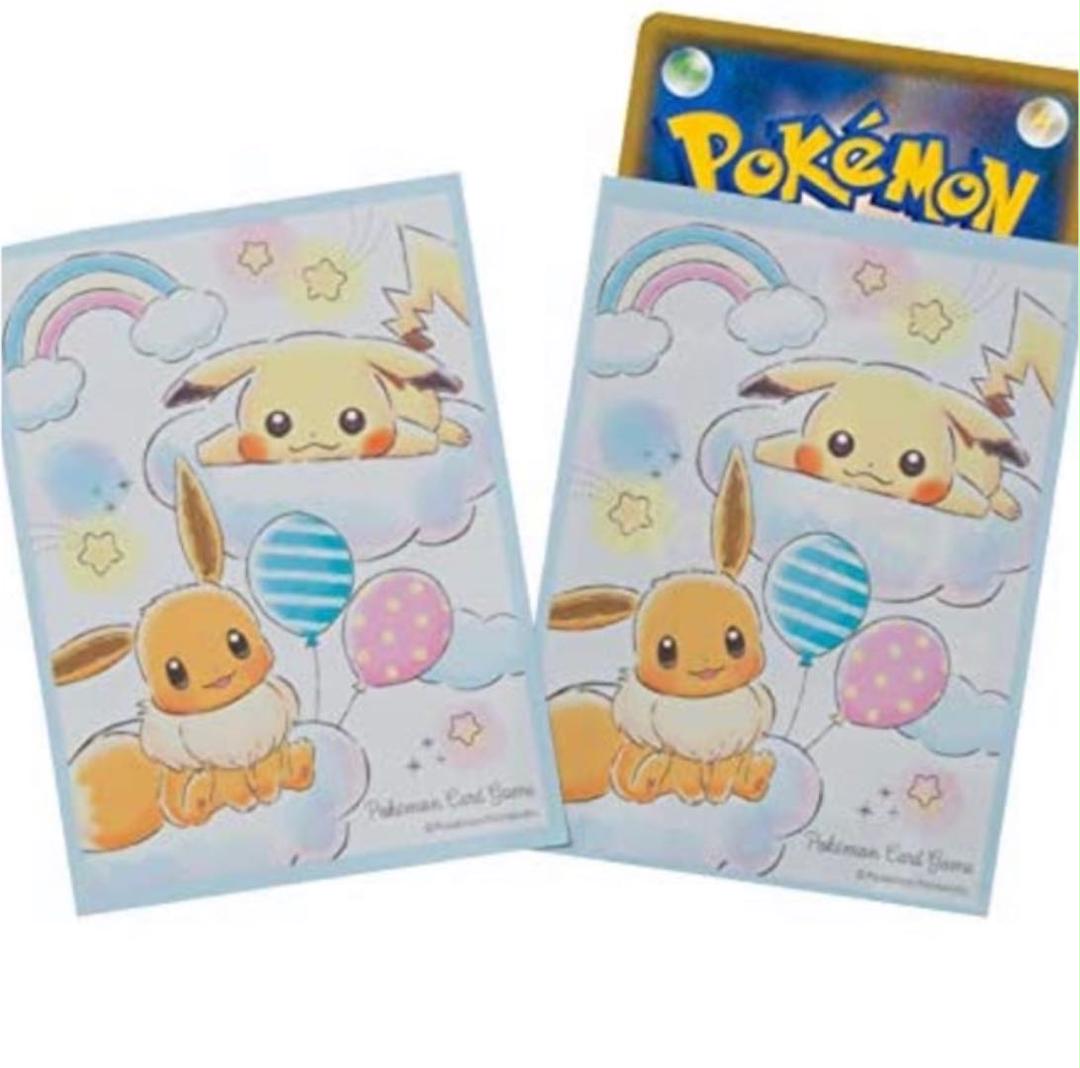 メルカリ ポケモンセンターオリジナル ポケモンカードゲーム デッキシールド Rb スリーブ 2 444 中古や未使用のフリマ