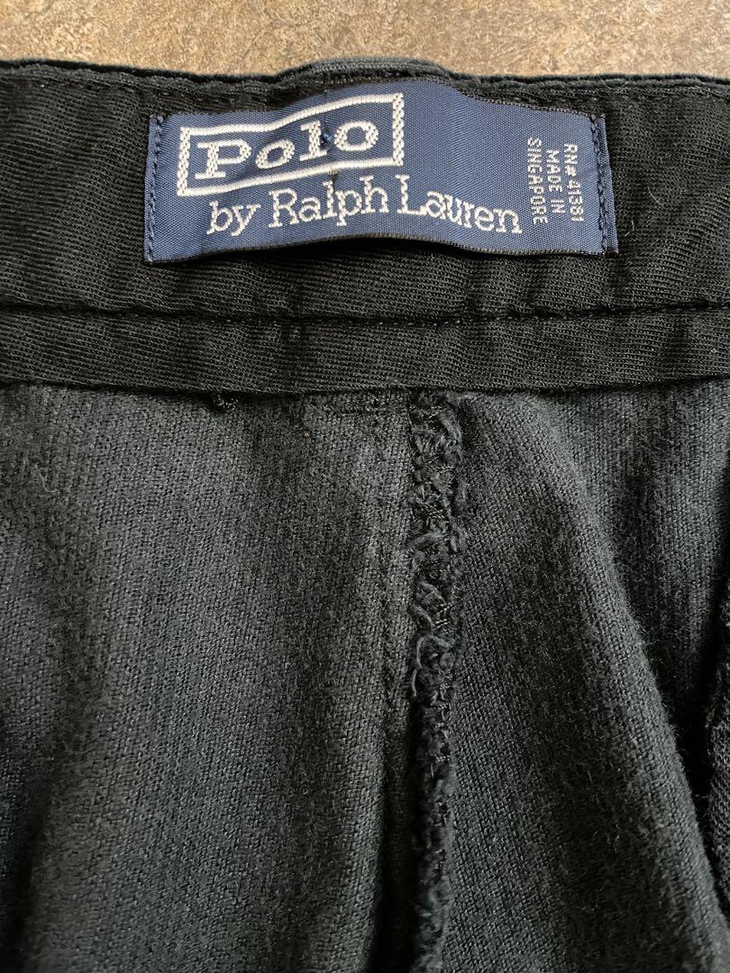 90s Polo Ralph Lauren コーデュロイ 2タックパンツ W34