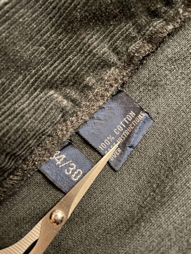 90s Polo Ralph Lauren コーデュロイ 2タックパンツ W34