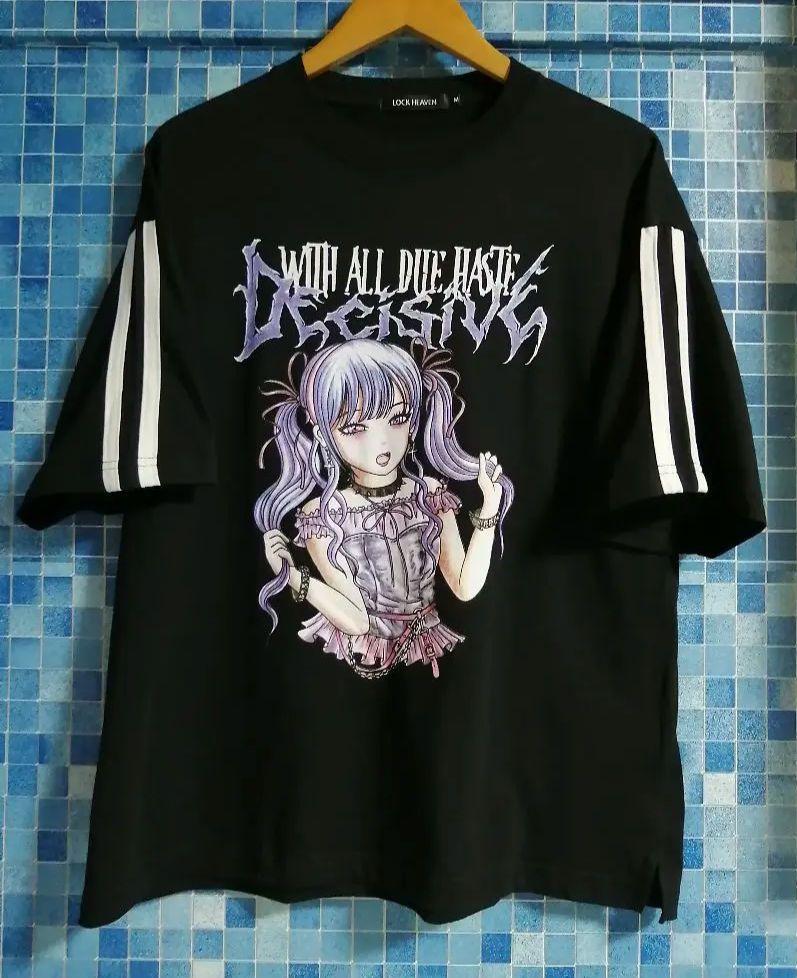 【美品 地雷ガール アームライン】激レア ROCK HEAVEN Tシャツ