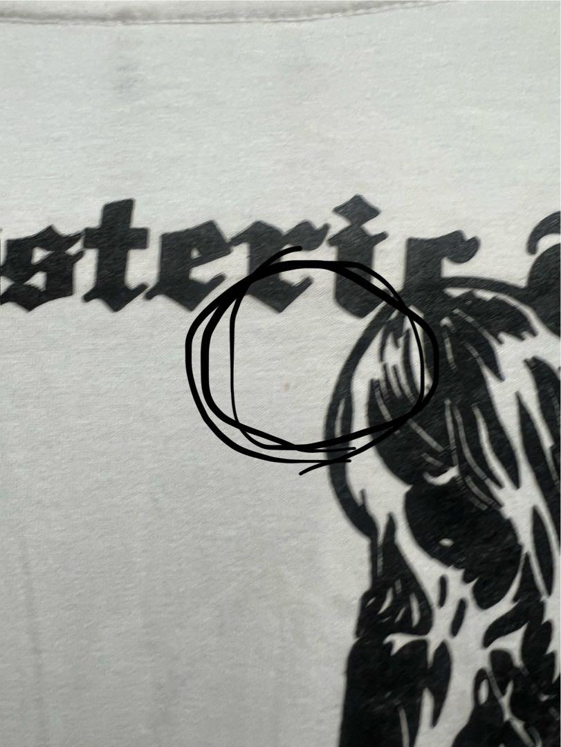 Y2K HYSTERIC GLAMOUR ヒステリックグラマー プリント ロンT