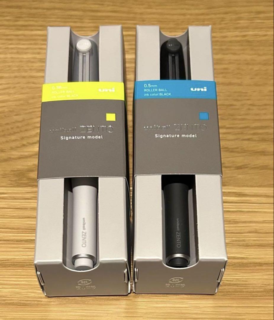 新品 ユニボールゼント シグニチャーモデル 2本セット　ZENTO