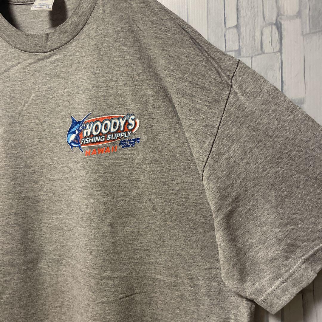 【US輸入】AAA ヴィンテージ　プリントTシャツ《メンズXL》　FISHING