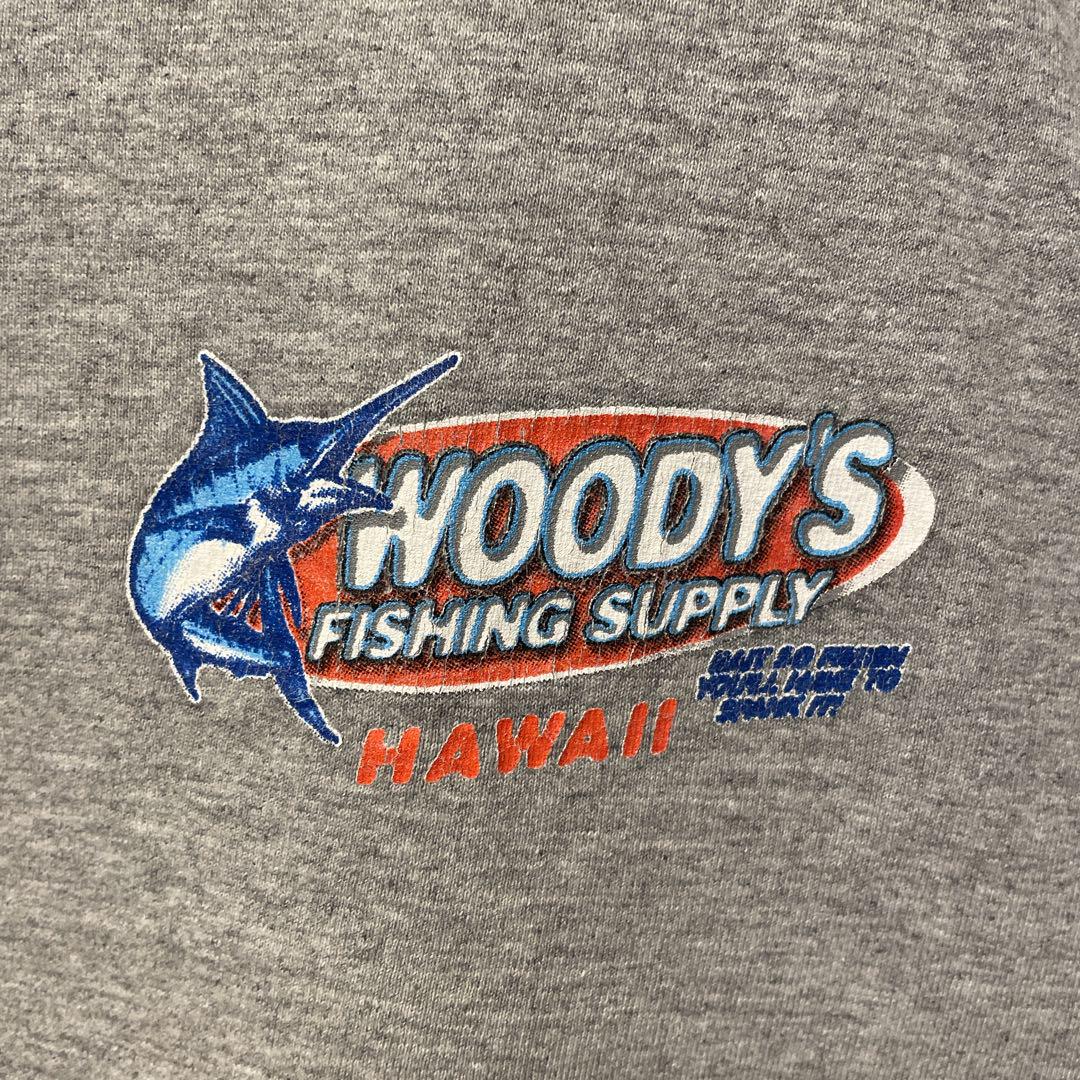 【US輸入】AAA ヴィンテージ　プリントTシャツ《メンズXL》　FISHING
