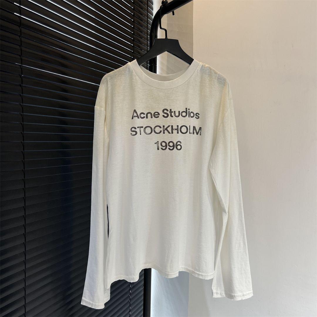 Acne Studios 長袖Tシャツ 1996年製 ホワイト