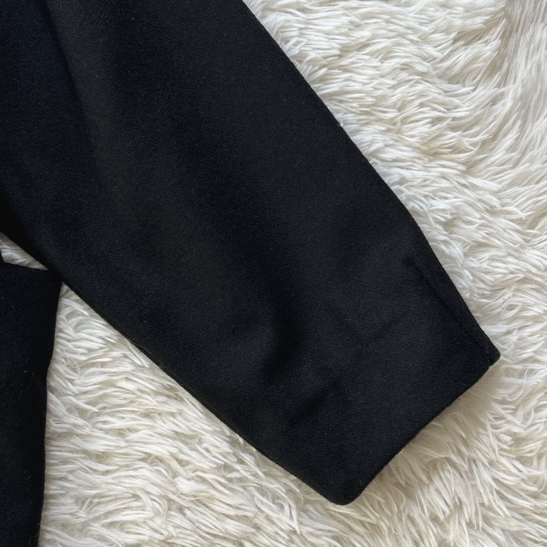 美品　BASIS BROEK EGG WOOL DOUBLE COAT Lサイズ