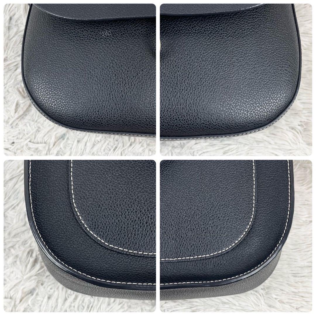 美品 アニエスベー レザー 2way ショルダーバッグ b金具