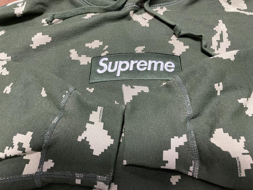 トップス Supreme Box Logo Hooded Sweatshirt  Camo