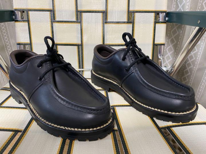 好評高評価 Eigerace チロリアンシューズ ブラック 8uovz-m11413987193 中森商店 アイガーエイス 定番低価