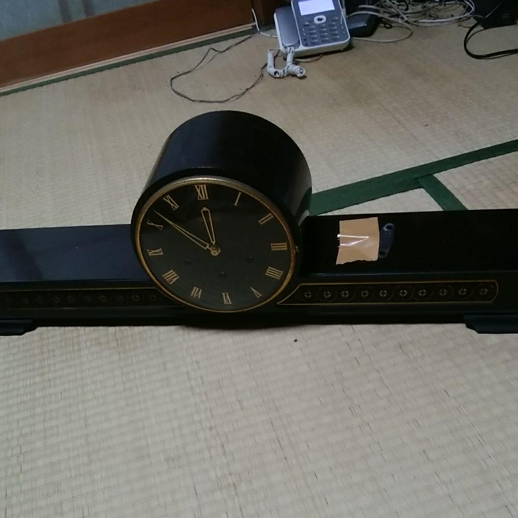 年代物 置き時計 OAiEz-m11414018033 ネジ巻き 国産新作