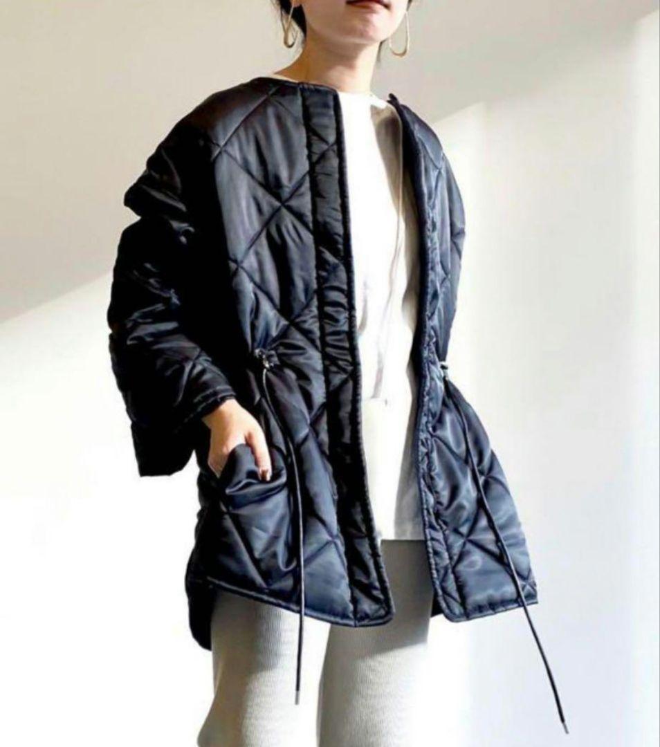 【美品】GALLARDAGALANTE　定価２万 キルティング ジャケット 黒
