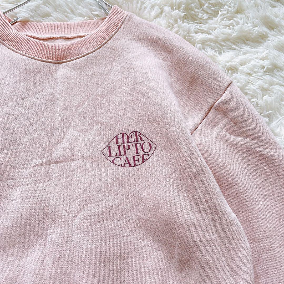 herlipto cafe HLT CAFE Sweat ピンク