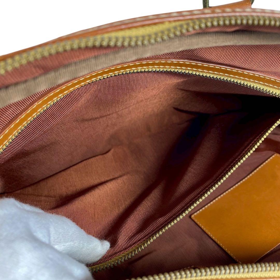 J.PRESS ジェイプレス ビジネスバッグ ブリーフケース PVC グリーン