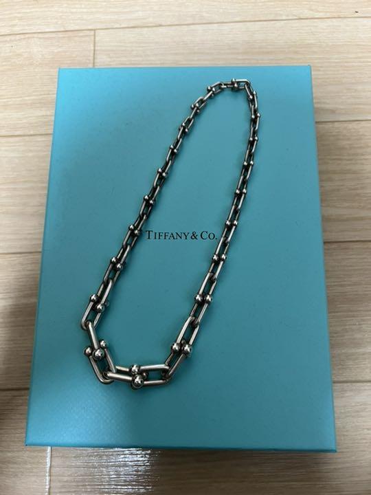 美品 ティファニー Tiffany グラジュエイテッドリンクネックレス 美品 ティファニー Tiffany グラジュエイテッドリンクネックレス