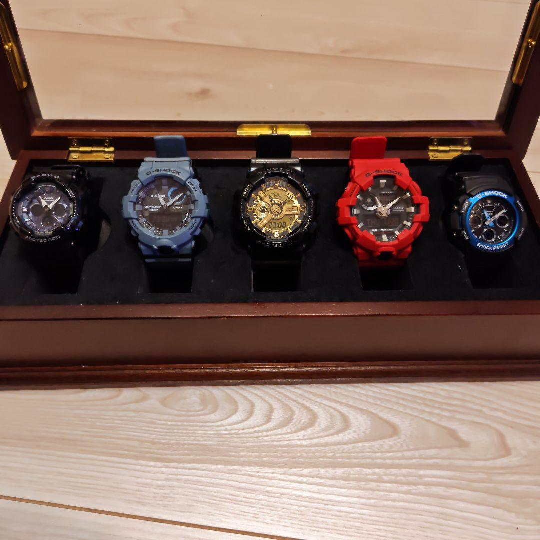 G-SHOCK 腕時計セット コレクションケース付 G-SHOCK 腕時計セット コレクションケース付