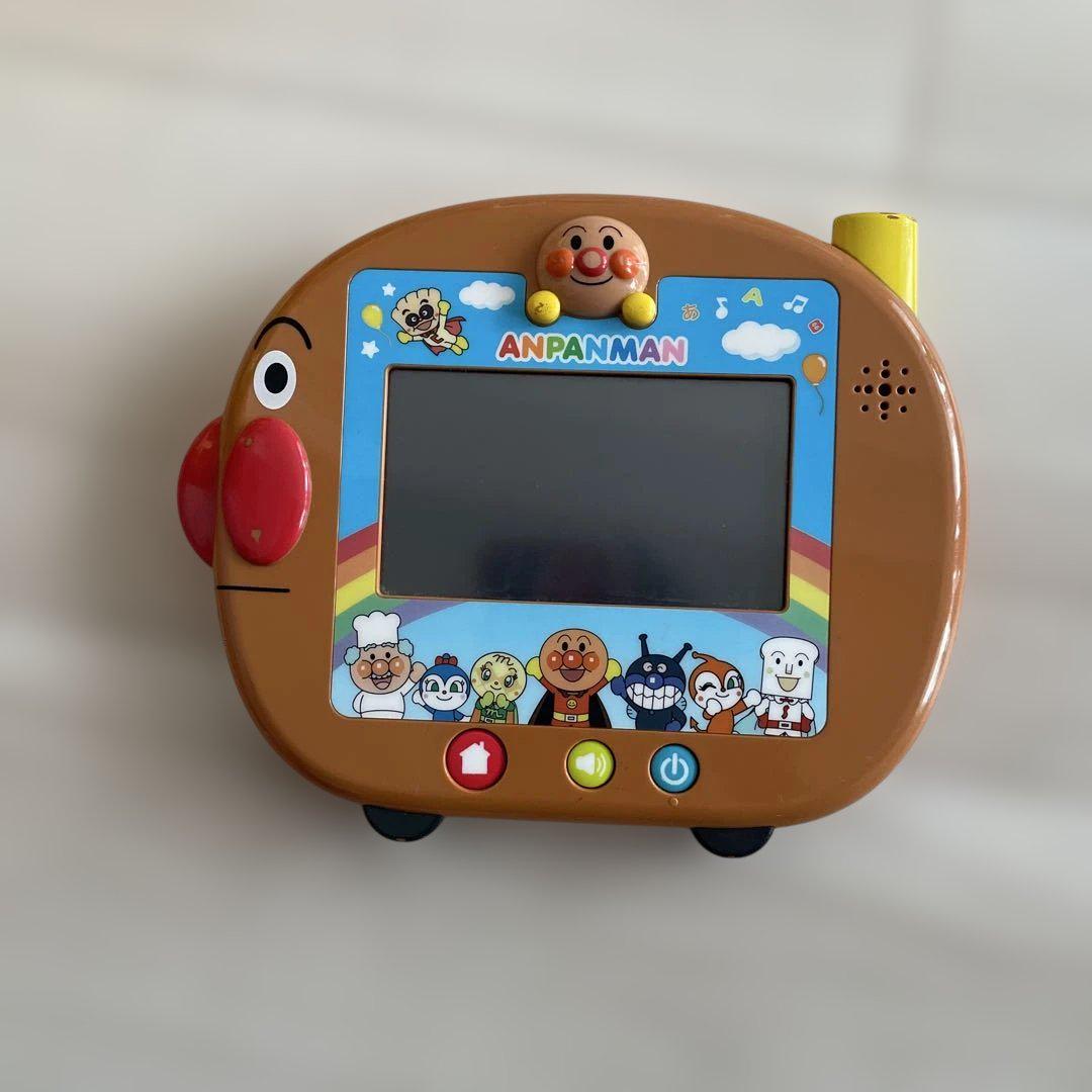 アンパンマンすくすく知育パッド ジャンク品 バンダイAC