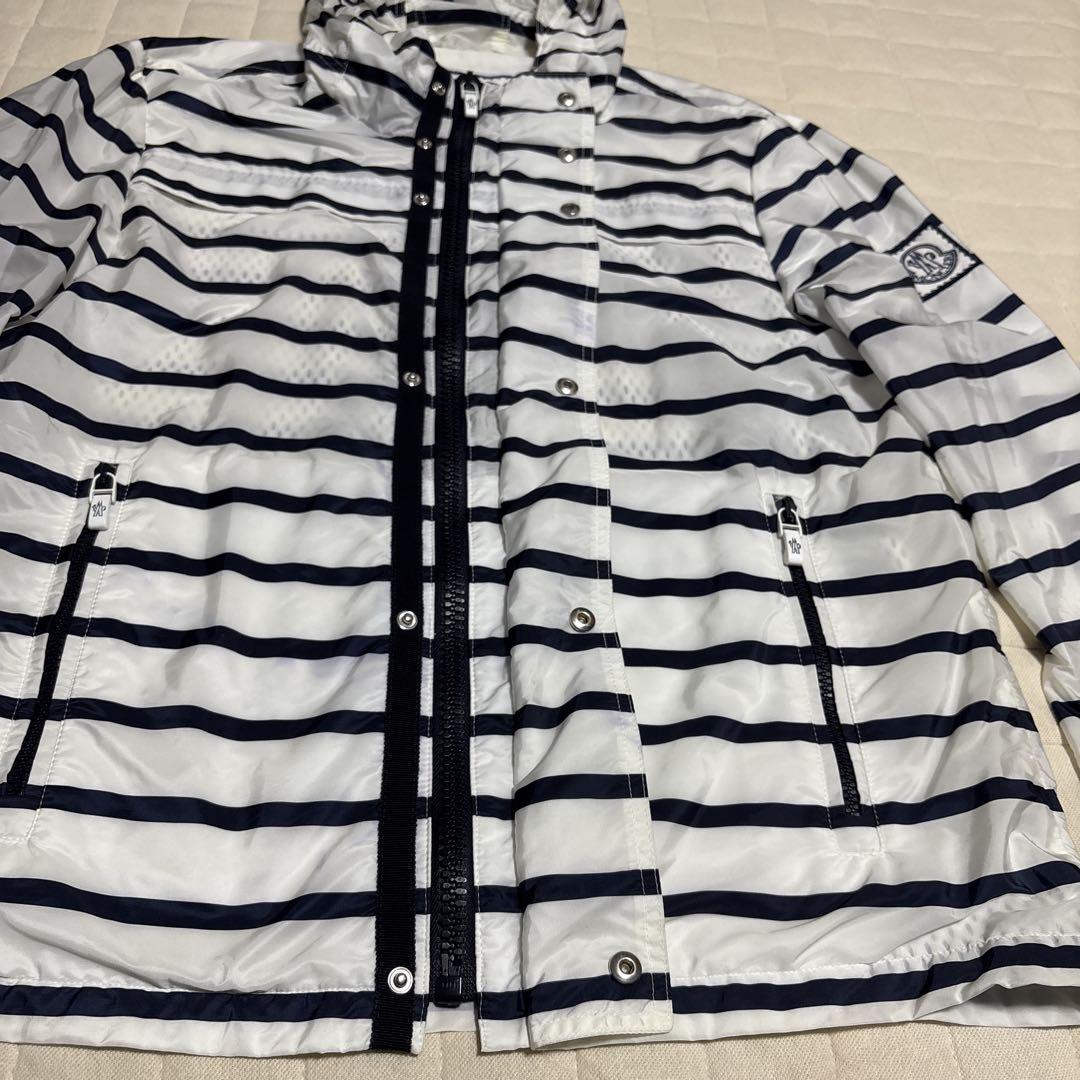 モンクレールMONCLER ガムブルー ナイロンマウンテンパーカー ジャケット