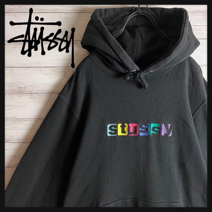 世界有名な 【即完売モデル】 STUSSY 入手困難 刺繍ロゴ パーカー オンライン卸し売り アワーレガシー×ステューシー パーカー パーカー