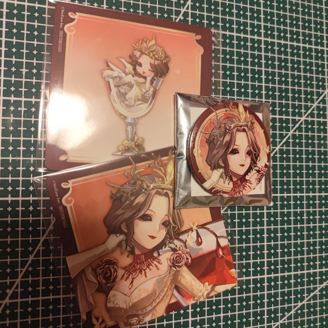 第五人格 マイカクテル 缶バッジ 血の女王 IdentityV コースター