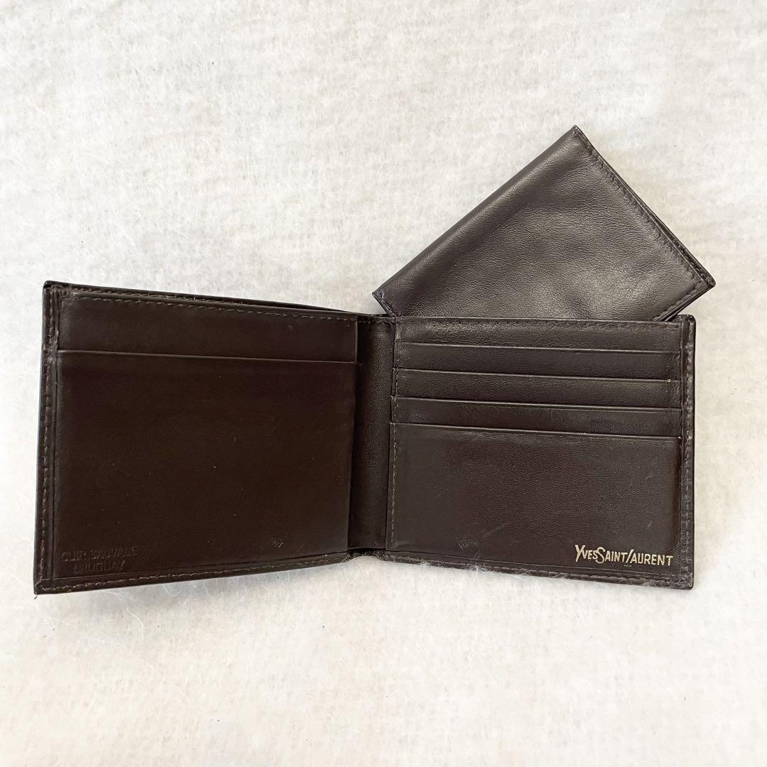 YVES SAINT LAURENT イブサンローラン 二つ折り財布 カード入れ