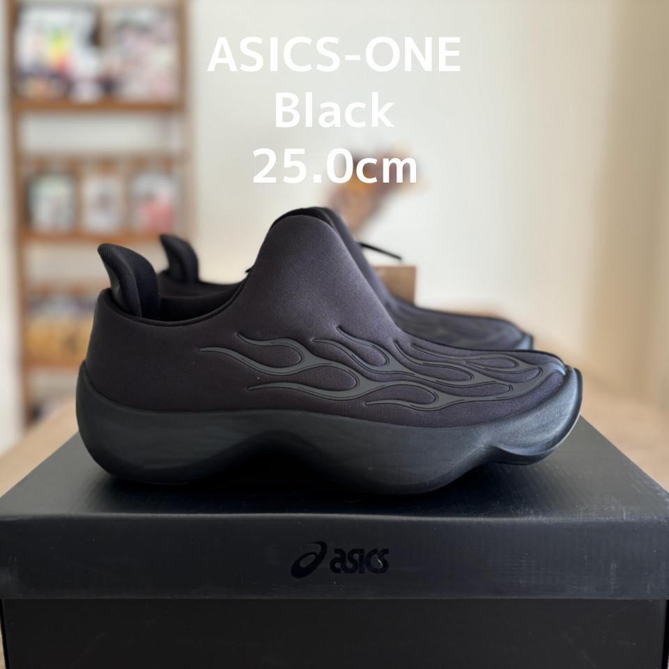 新品★未使用★ASICS-ONE Black ワンオク Taka 25.0cm