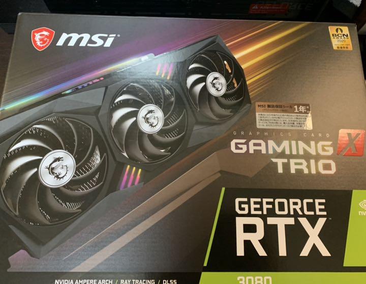 MSI RTX TRIO 3080非LHR