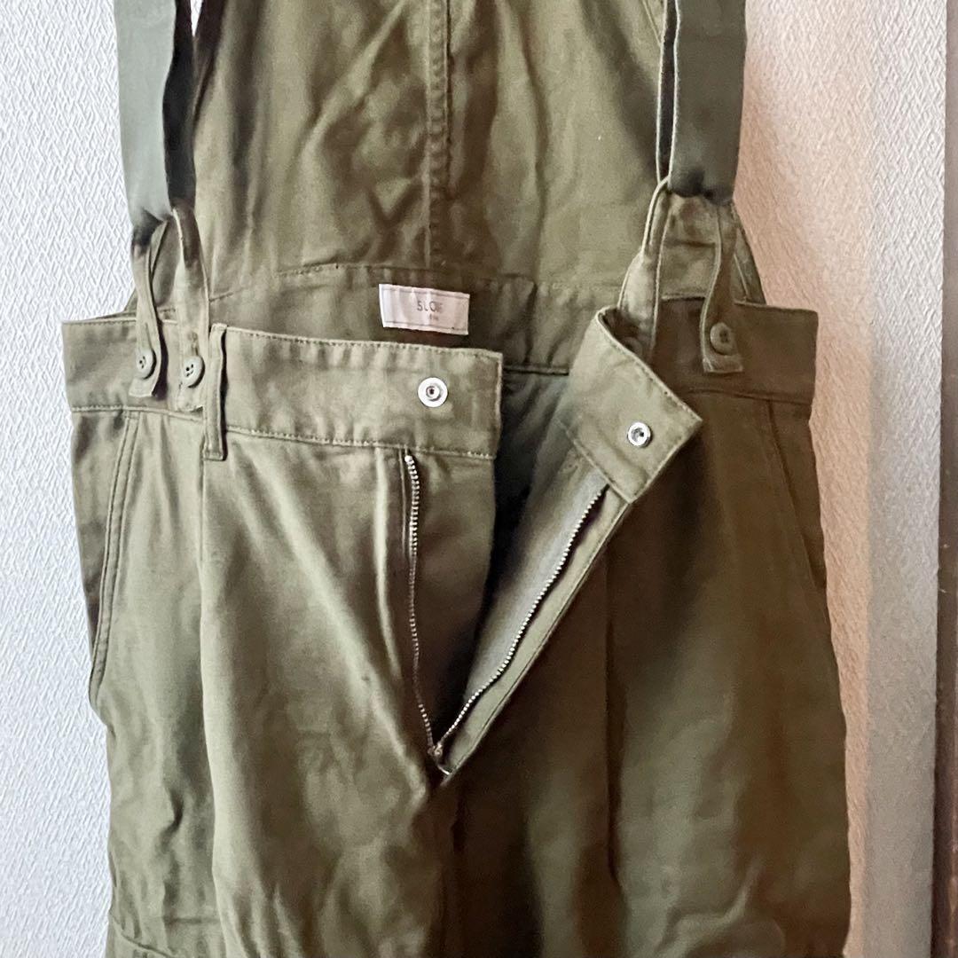 SLOBE IENA スローブイエナ サスペンダーカーゴパンツ サロペット