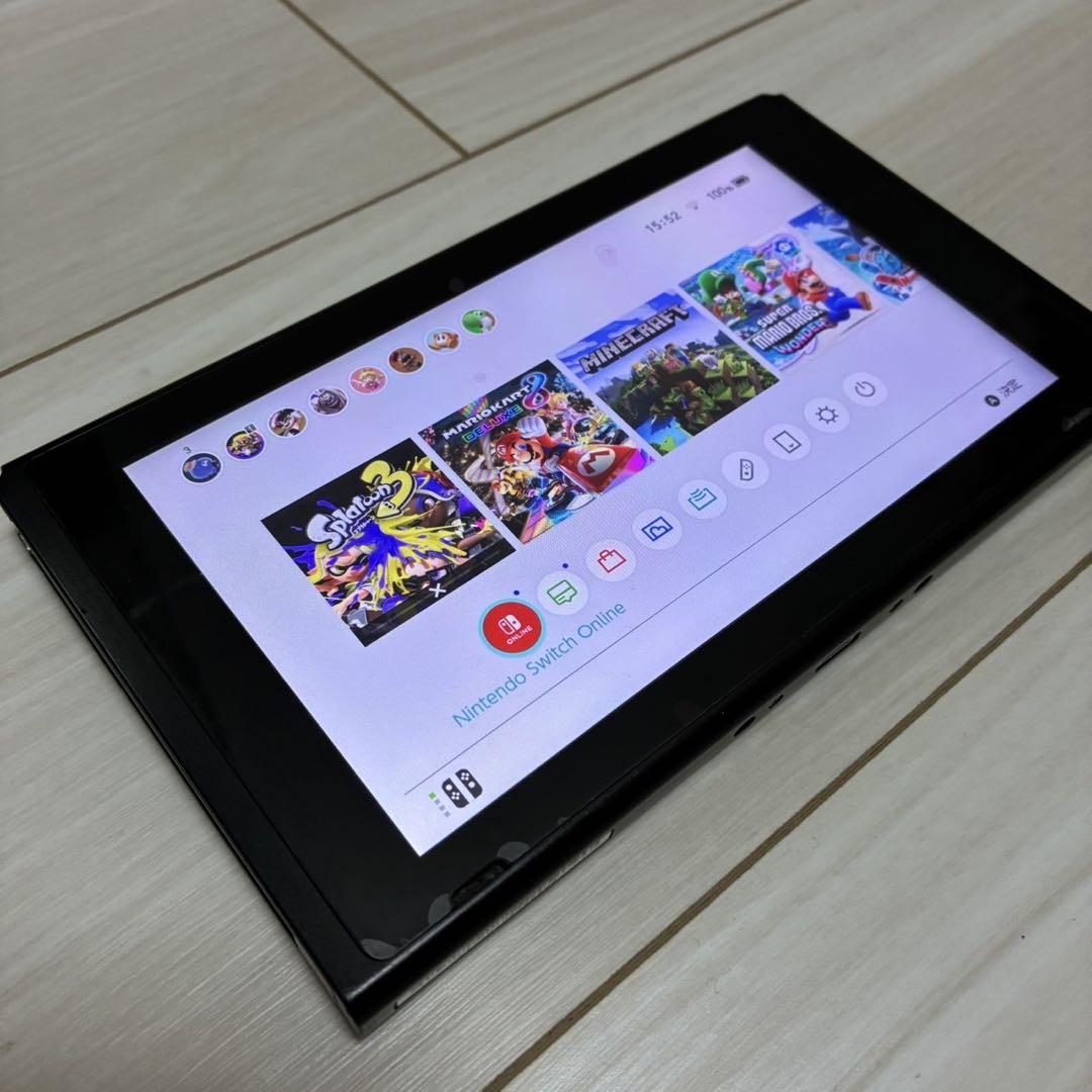Nintendo Switch 本体 未対策機ドック付き - メルカリ