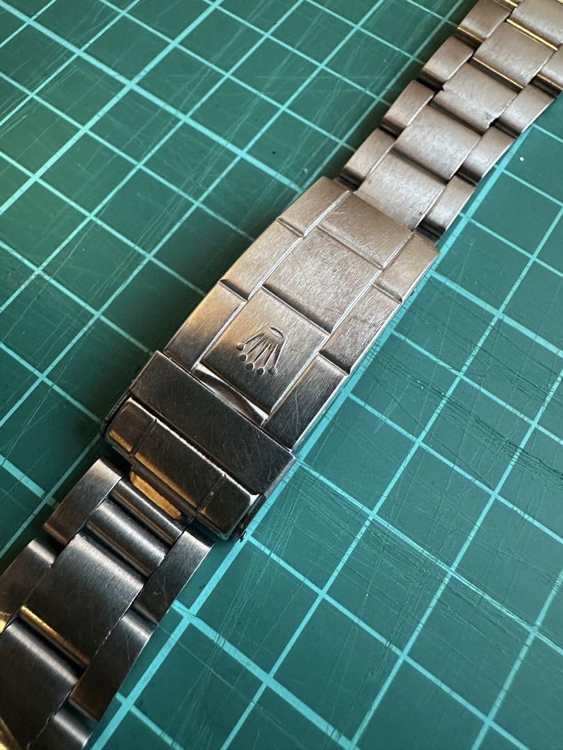 溝なし ロレックス純正 サブマリーナ用 93150 ハードブレス FF593 G