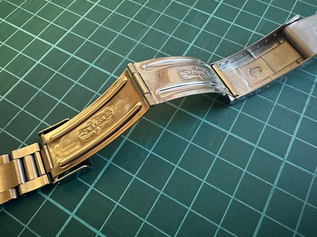 溝なし ロレックス純正 サブマリーナ用 93150 ハードブレス FF593 G