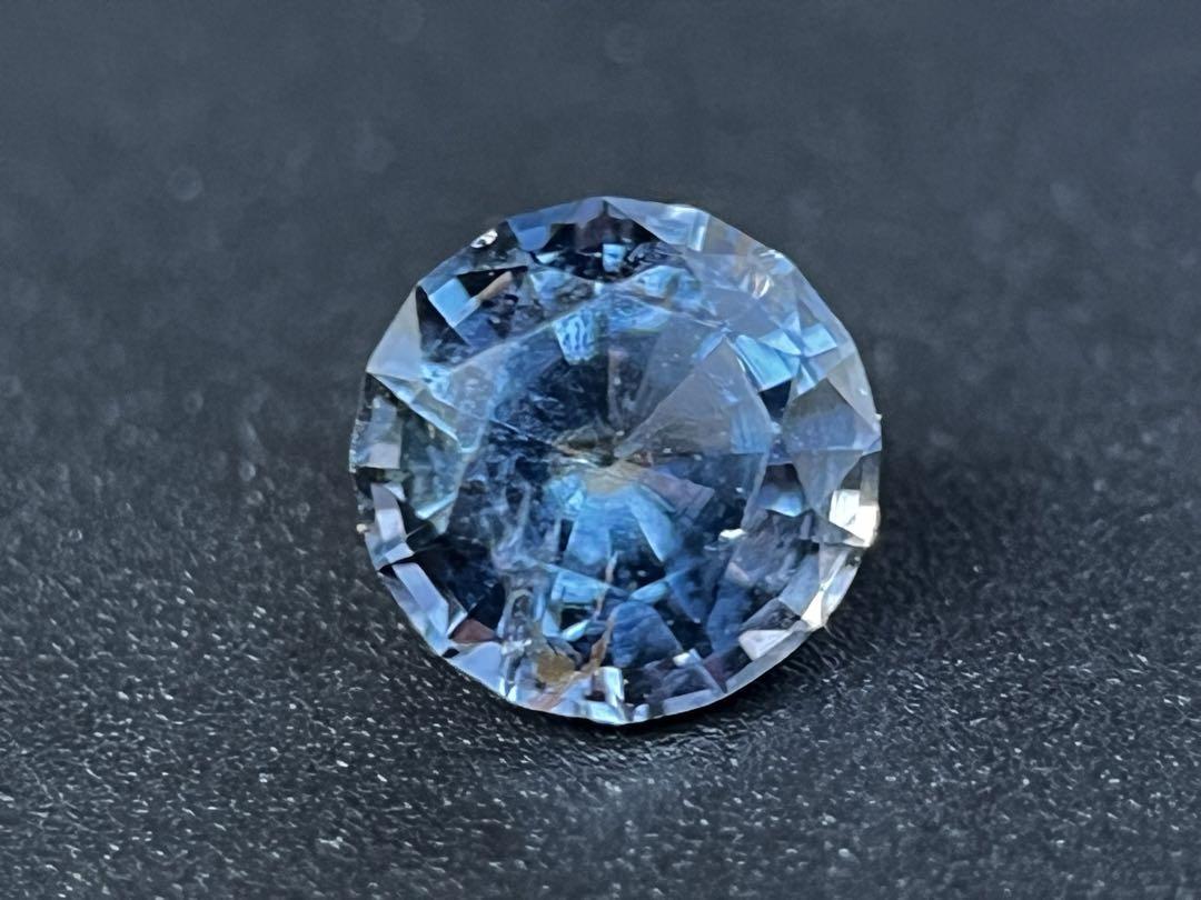 ブルースピネルルース0.4ct天然石,宝石Natural Blue Spinel指輪・リング