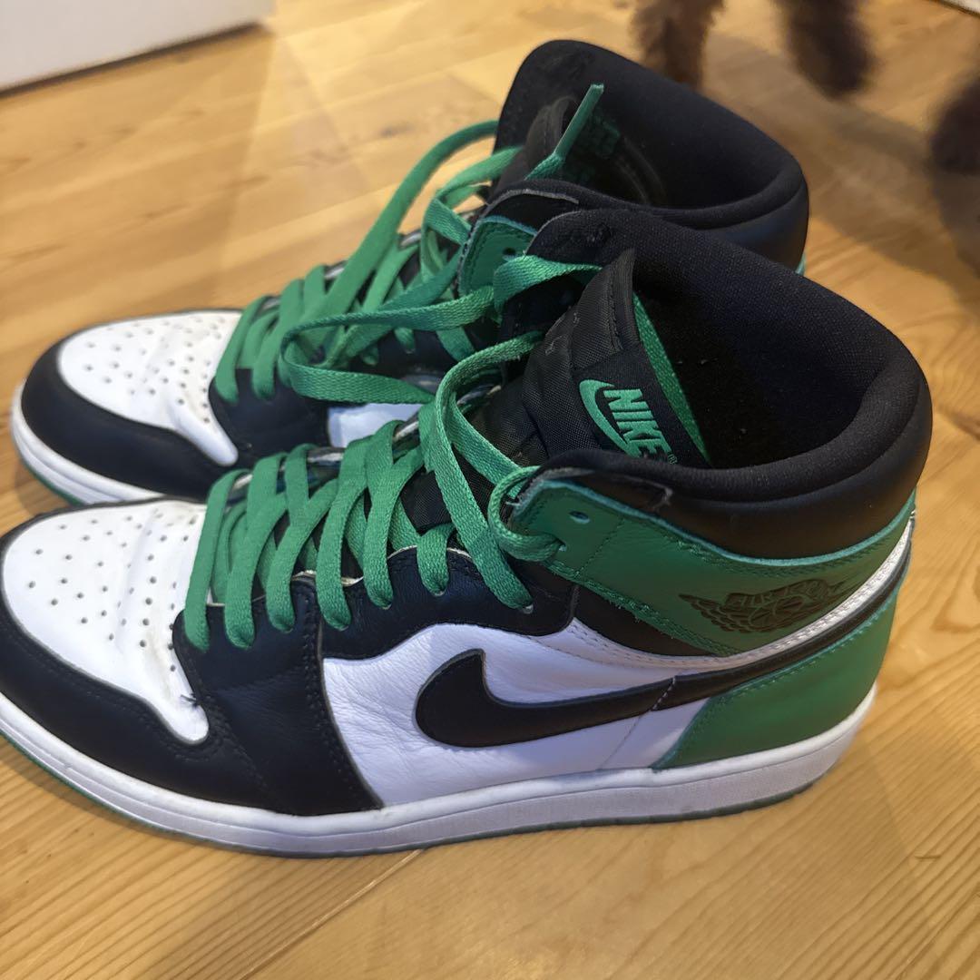 渓*流様 Air Jordan 1 Retro High OGセルティックス