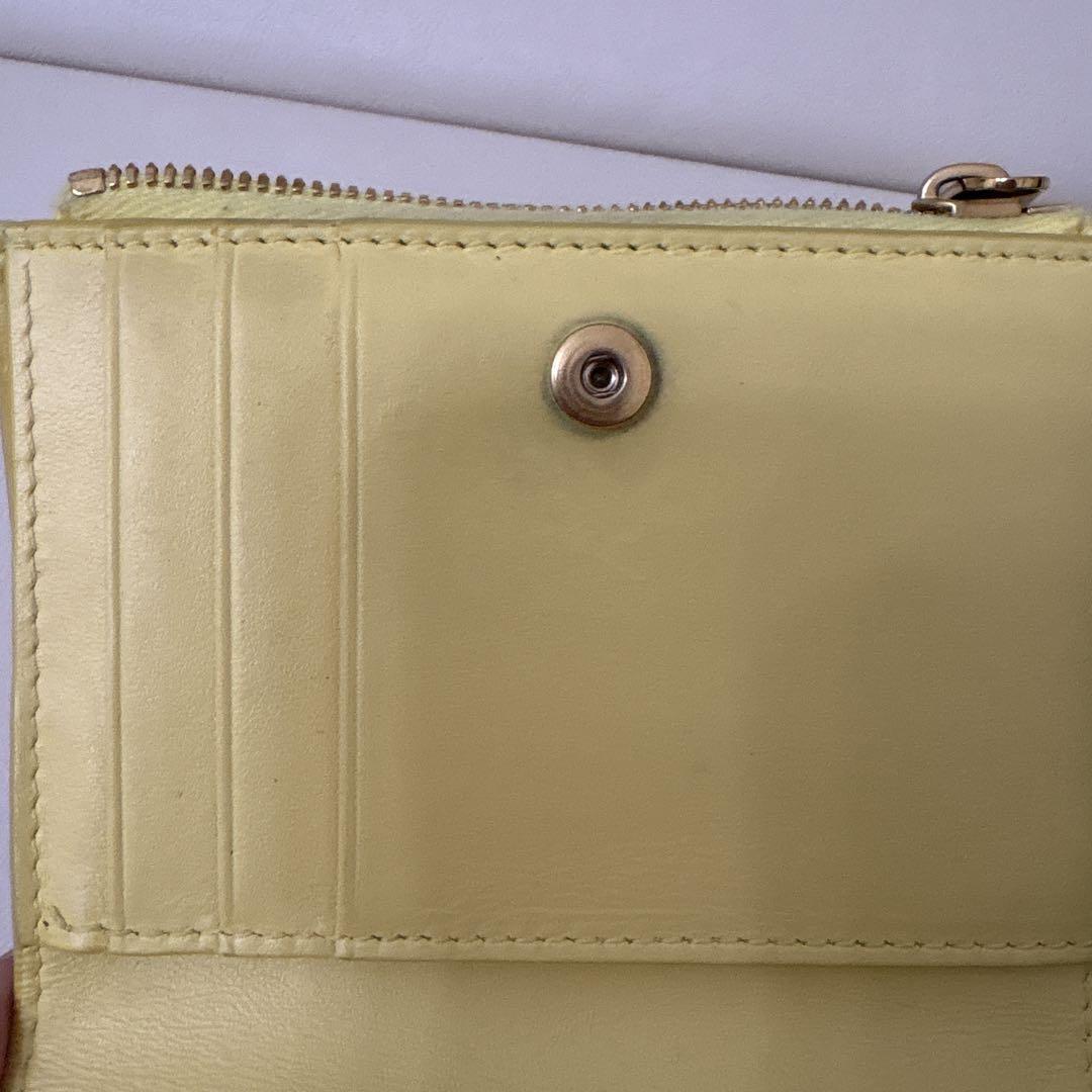 BOTTEGA VENETA ボッテガヴェネタ　二つ折りファスナーウォレット財布